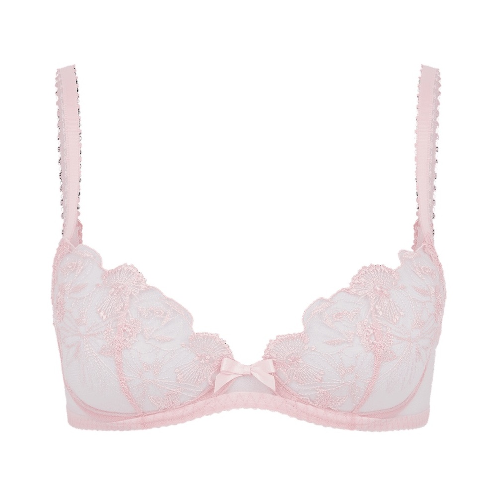NWT Agent Provocateur Jayce Plunge Bra, 36F | Light Pink 🩰🎀
